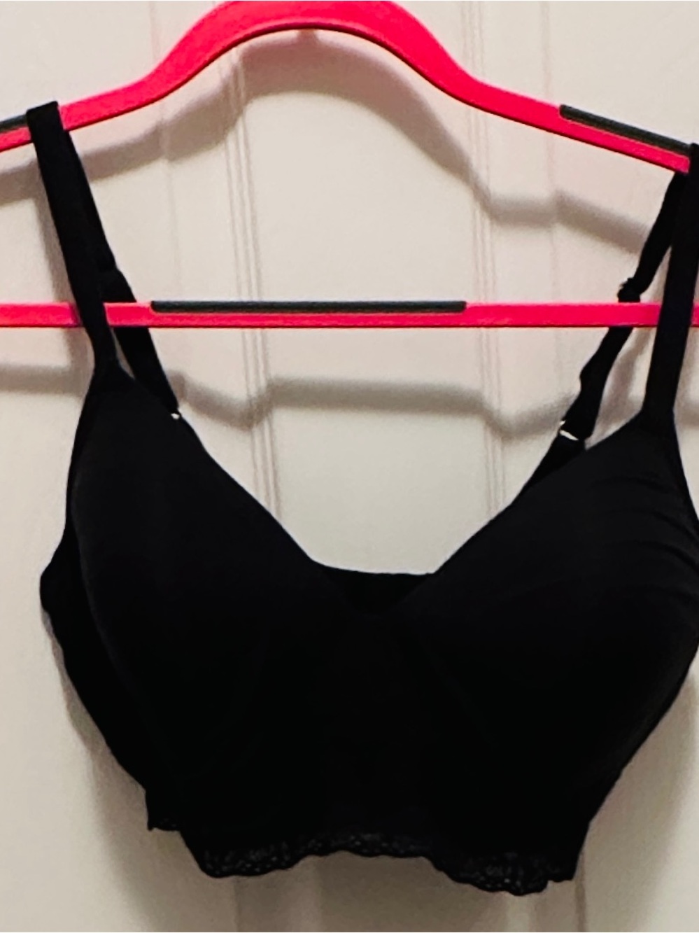 Natori Bliss Lace Trim Wireless Bra